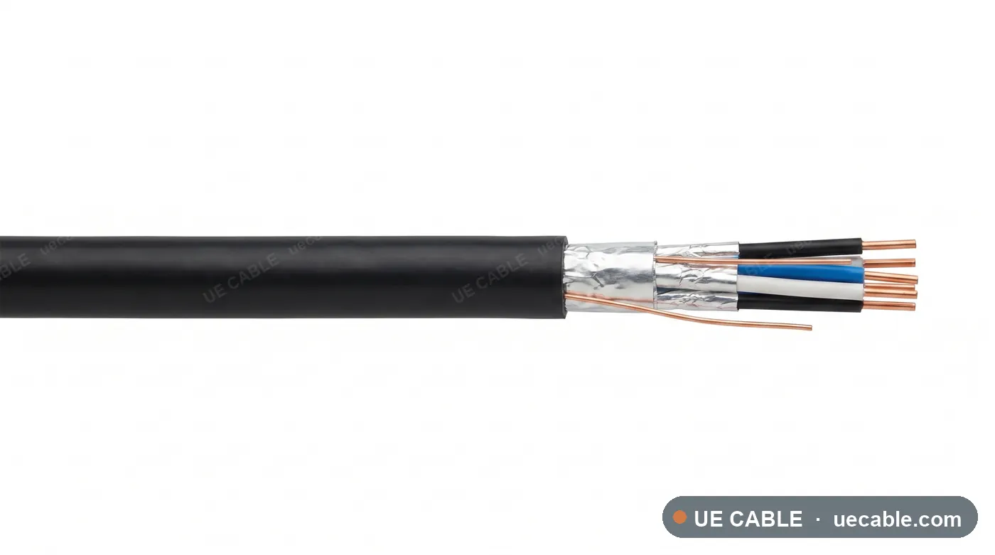 EN 50288-7 RE-2Y(St)H PiMF Multitriple Instrumentation Cable cable construction reference