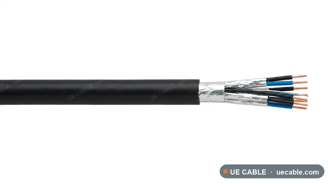 EN 50288-7 RE-2X(St)H PiMF Multipair Instrumentation Cable cable construction reference