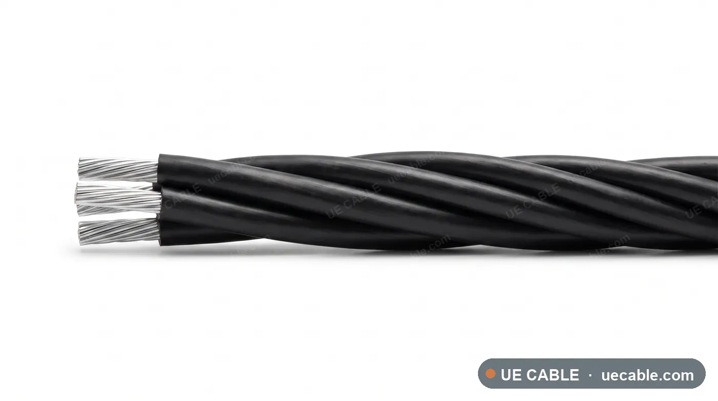 IEC 60502-2 Screened MV Aerial Bundled Cable 19/33kV cable construction reference
