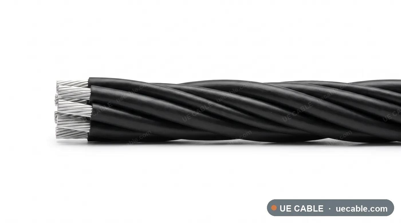 NF C 33-209 Service Aerial Bundled Cable cable construction reference