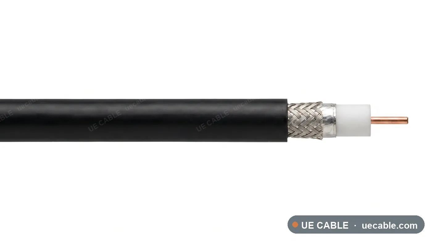 RG58 50 Ω Flexible Coaxial Cable cable construction reference