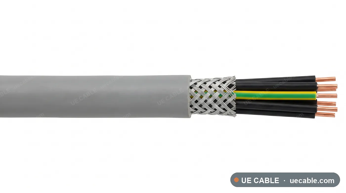 SY Steel Wire Braid Control Cable cable construction reference